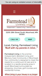 Mobile Screenshot of farmstead-care.com