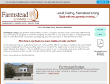 Tablet Screenshot of farmstead-care.com